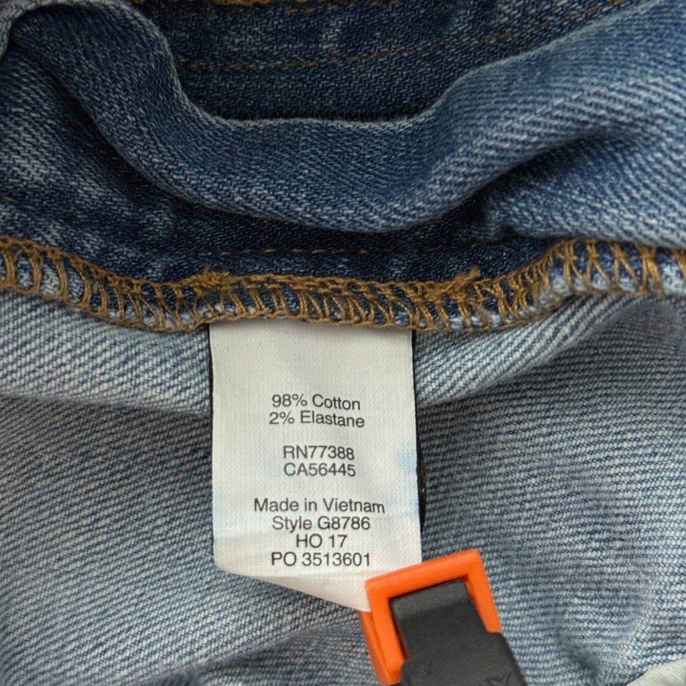 J.Crew The Sutton Jeans Mens 30x32 (32x31) Light Blue Straight Fit Stretch - Picture 6 of 15